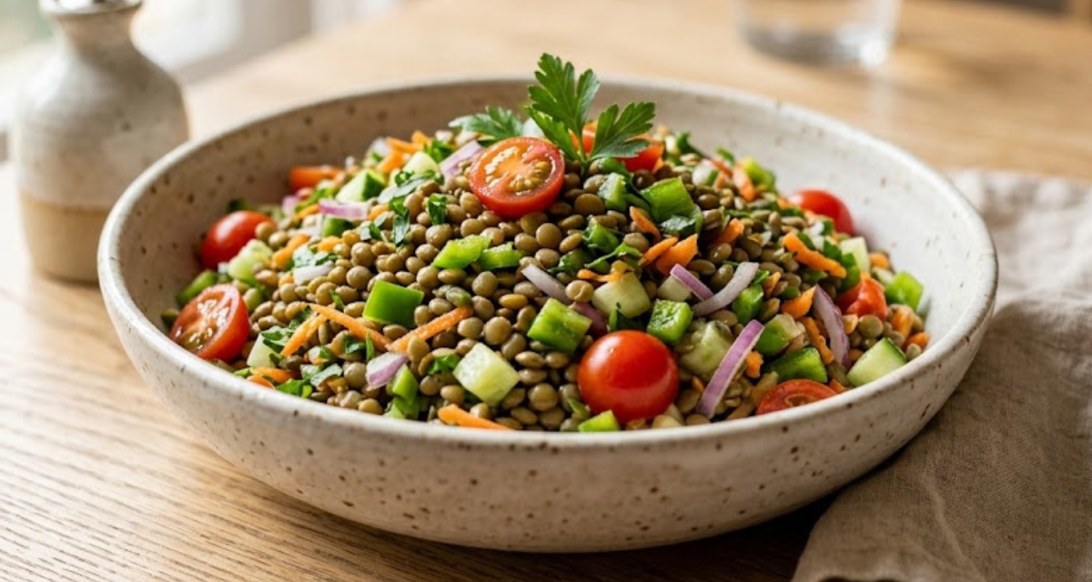 Ensalada de Lentejas con Verduras