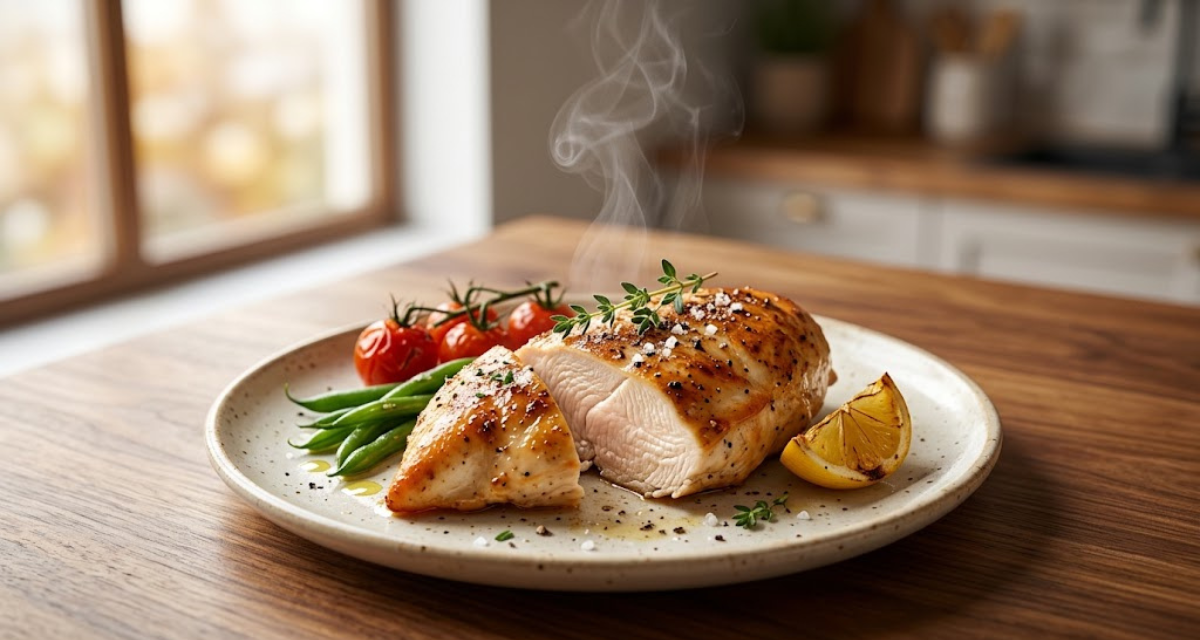 Pechuga de Pollo en Air Fryer Cómo Quede Jugosa