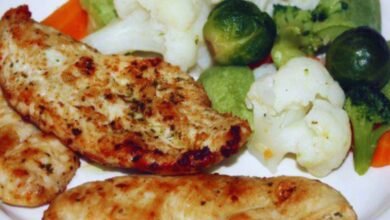 Pollo a la Plancha con Verduras