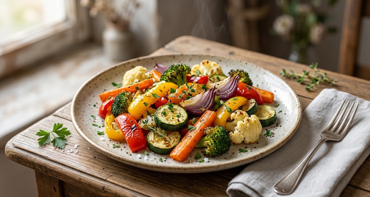 Verduras en Air Fryer Receta Fácil y Saludable