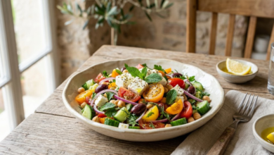 Ensalada Mediterránea: Receta Saludable, Fácil y Refrescante